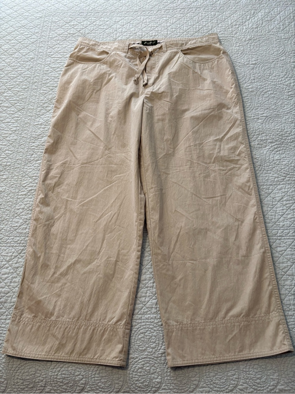 Eddie Bauer wide leg pants. Size 16.